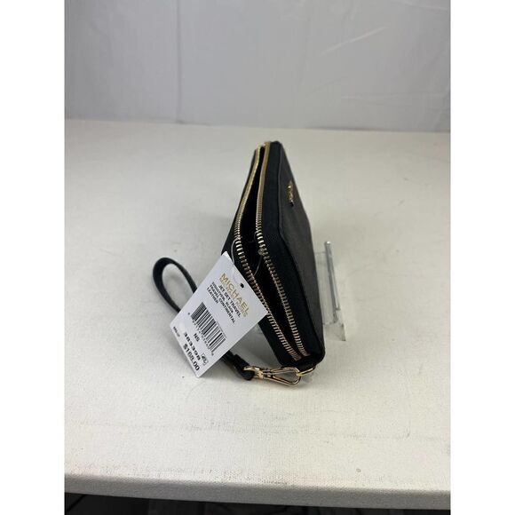 Michael Kors Leather Cont Wristlet NWT - Picture 2 of 6